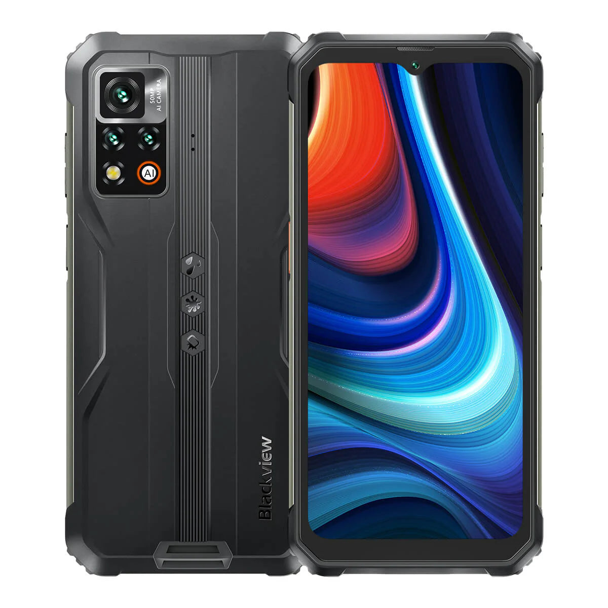 Blackview BV9200 - Outdoor Handy 6.6'' FHD+, 8+256GB, 120HZ, 5000mAh/66W, 50+16MP Kamera