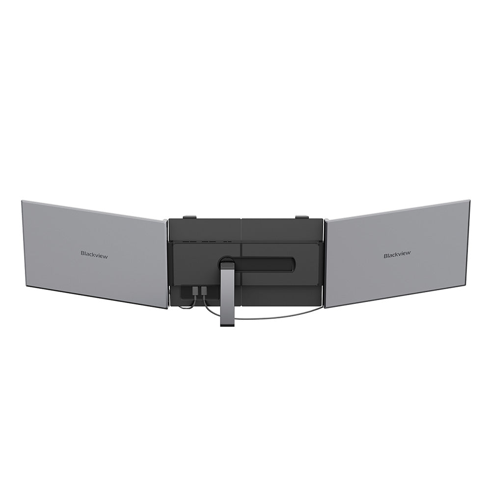 Blackview DCM8 - 15,3 Zoll Dual-Monitor Portable Laptop-Bildschirmverlängerung mit integrierten Lautsprechern