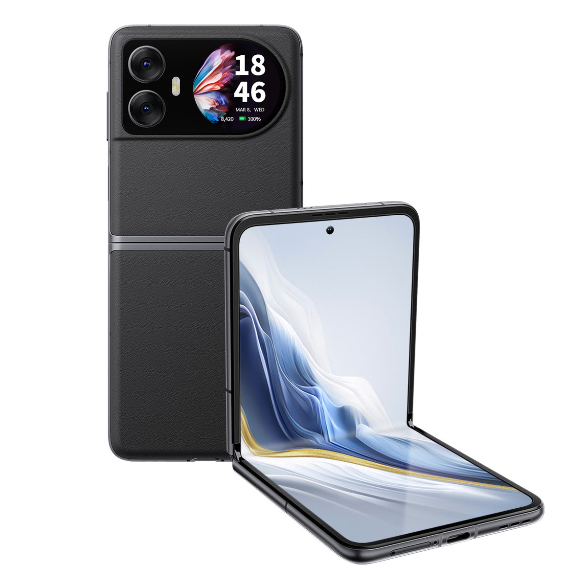 Blackview Hero 10 - Smartphone Fold 6,9 Zoll AMOLED 2,5K Faltbarer Bildschirm MediaTek Helio G99 12GB+256GB 108MP Kamera