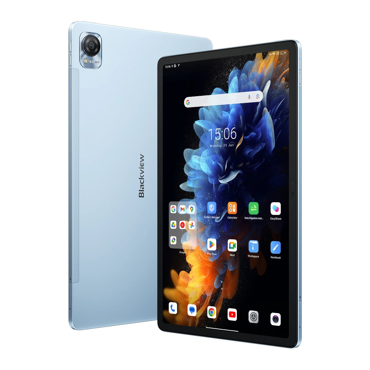Blackview Mega 1 - Tablet 11.5 Zoll 2.4K Bildschirm, 8GB/12GB +256GB, 120Hz, 8800 mAh, Netflix HD Unterstützen