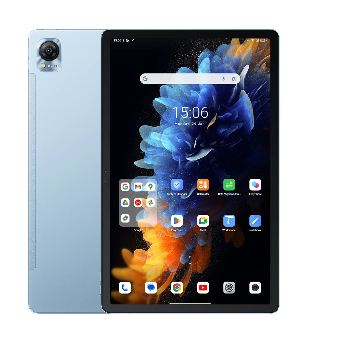 Blackview Mega 1 - Tablet 11.5 Zoll 2.4K Bildschirm, 8GB/12GB +256GB, 120Hz, 8800 mAh, Netflix HD Unterstützen