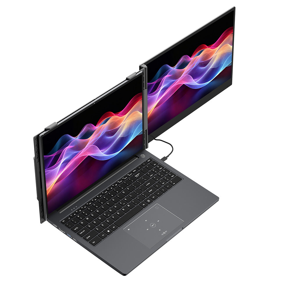 Blackview SCM8 15,3 Zoll Tragbarer Laptop-Monitor Bildschirmverlängerung mit integrierten Lautsprechern