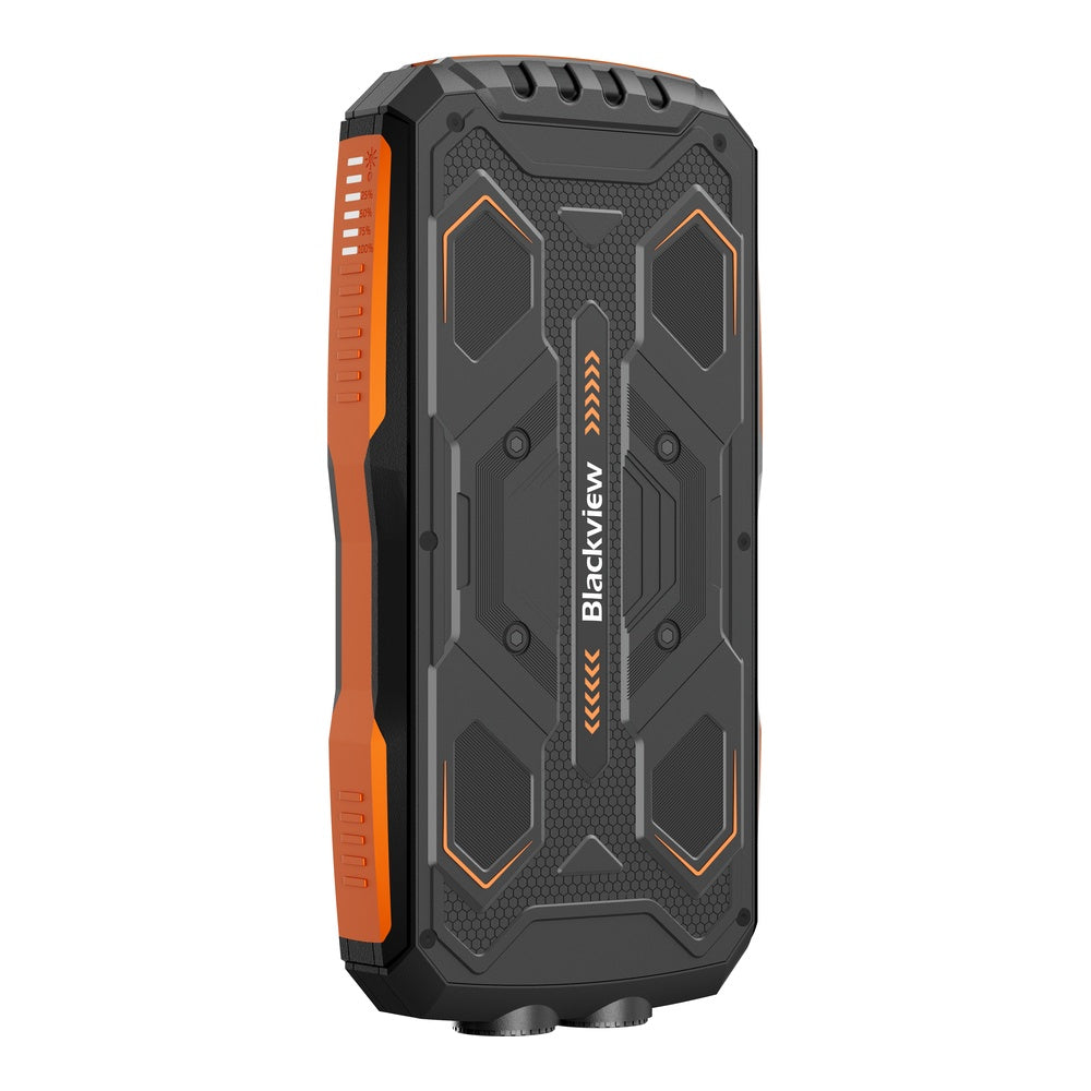 Blackview TERRA 10 – Robuste Powerbank 10 000 mAh | 22,5W Schnellladung, Integrierte Doppel-Taschenlampe