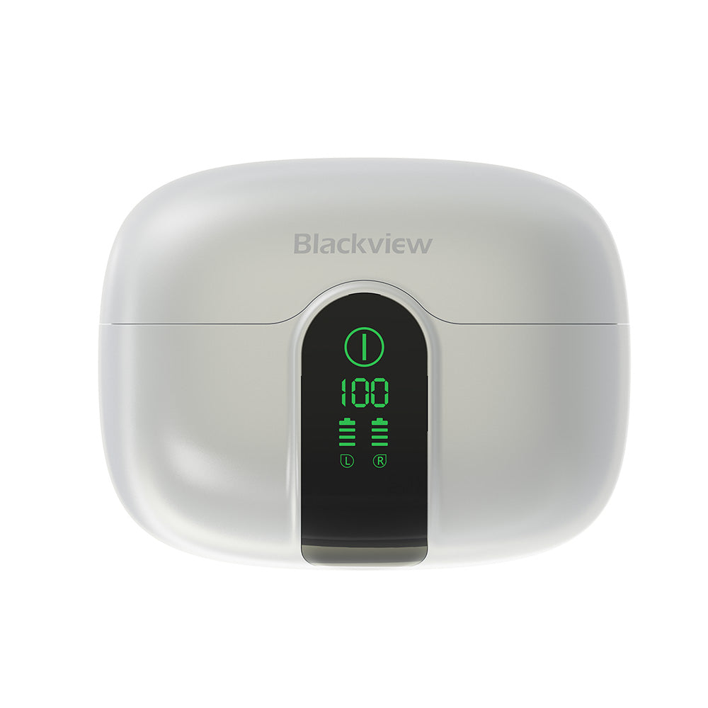 Blackview AirBuds 15 - Light to Wear In-Ear-Kopfhörer, Bluetooth 6.0, Display, Geräuschunterdrückung