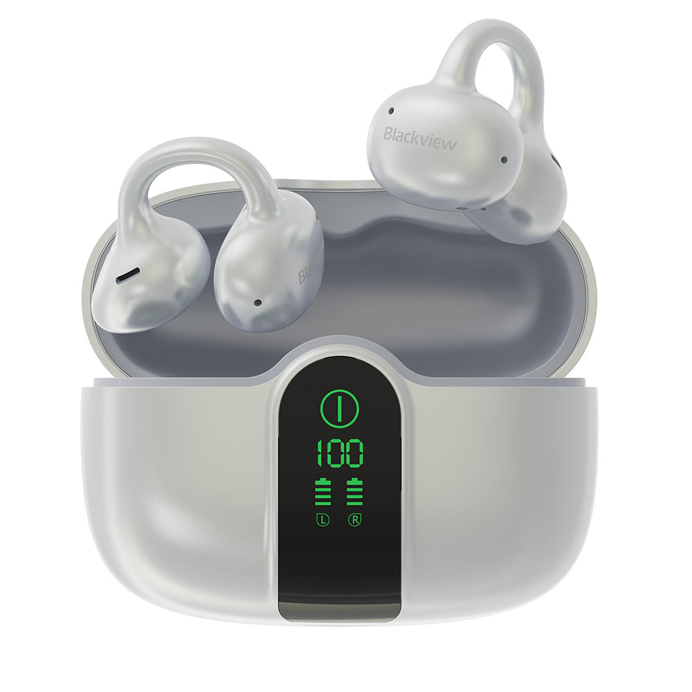 Blackview AirBuds 15 - Light to Wear In-Ear-Kopfhörer, Bluetooth 6.0, Display, Geräuschunterdrückung