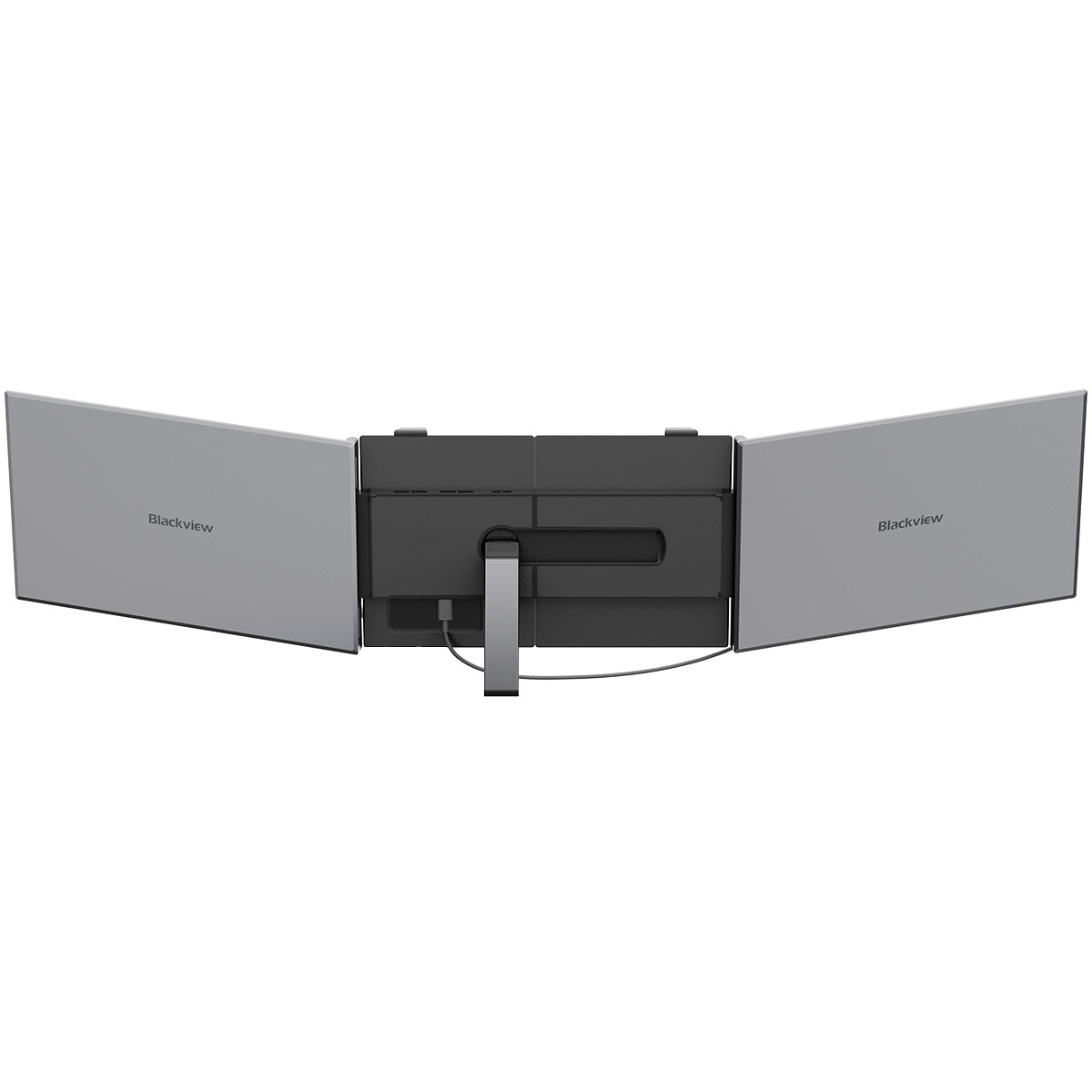 Blackview DCM8 Pro – Tragbarer Erweiterungsbildschirm 15,3" Doppelmonitor, Kompatibel mit PC und Laptop, 2 USB-C Anschlüsse, IPS HD Display