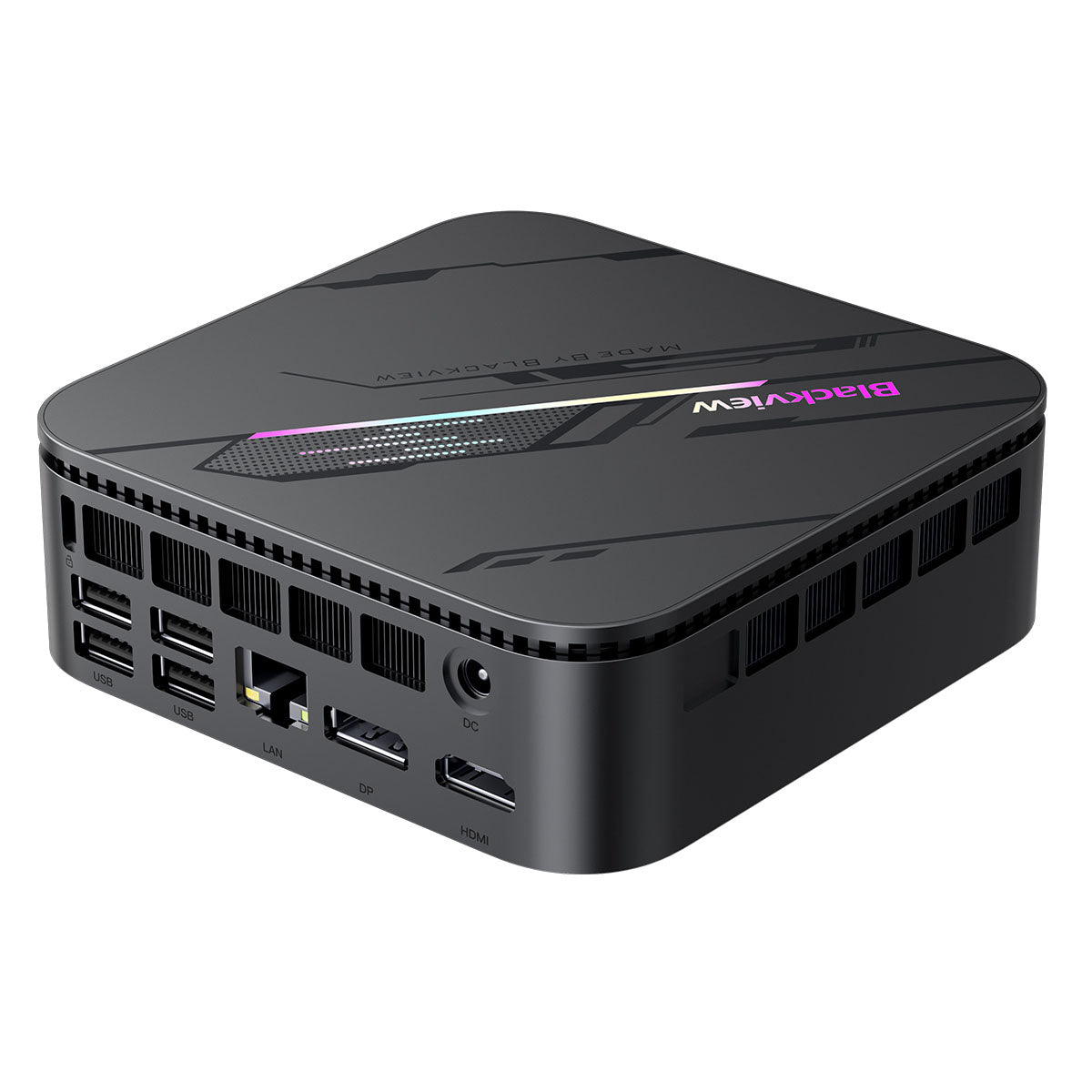 Blackview MP100 Pro - Mini-PC, Intel Core i9-12900HK, 16 GB RAM, 1 TB SSD, Windows 11 Pro, Grau