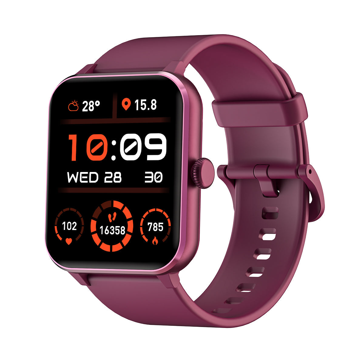 Blackview R50 – Sport-Smartwatch | Herzfrequenzmessung, Schlafüberwachung, 100+ Sportmodi, IP68, Bluetooth-Anrufe
