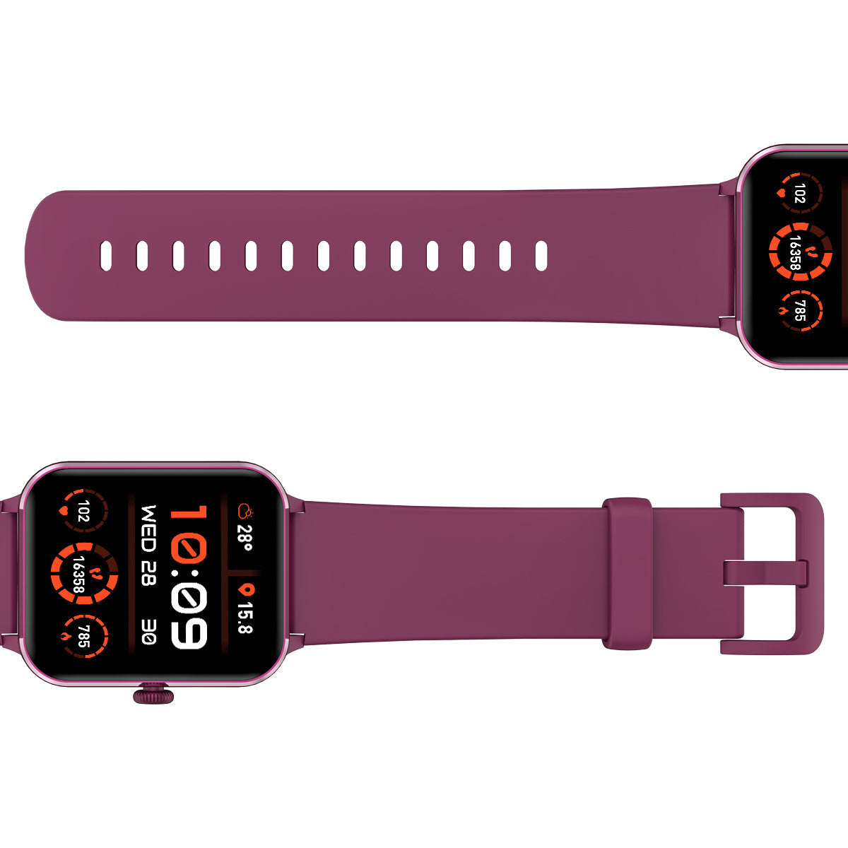 Blackview R50 – Sport-Smartwatch | Herzfrequenzmessung, Schlafüberwachung, 100+ Sportmodi, IP68, Bluetooth-Anrufe