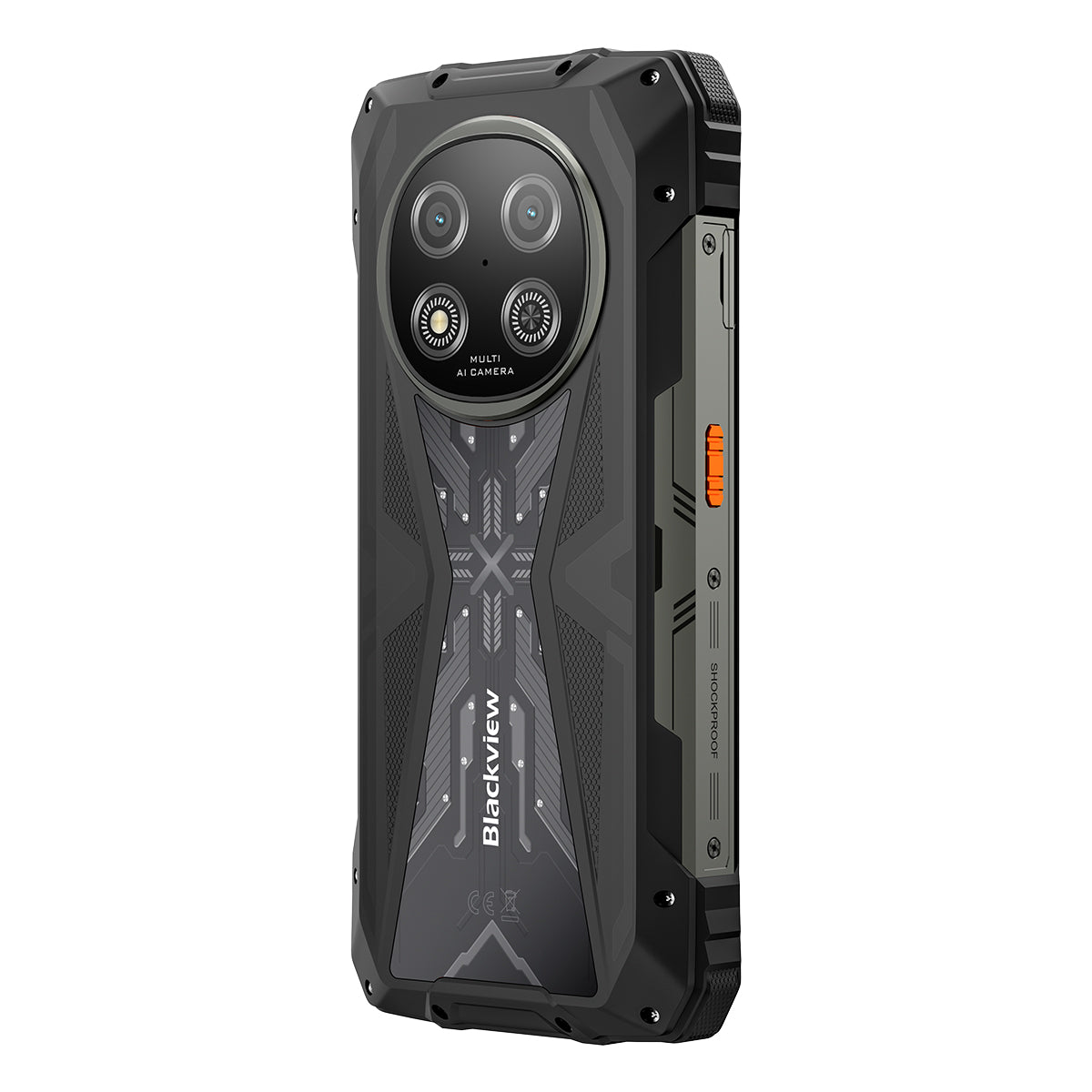 Blackview ROCK 2 - 5G Rugged Smartphone 15000 mAh – 6,67" 120Hz UNISOC T8100 AI Kamera IP68/IP69K