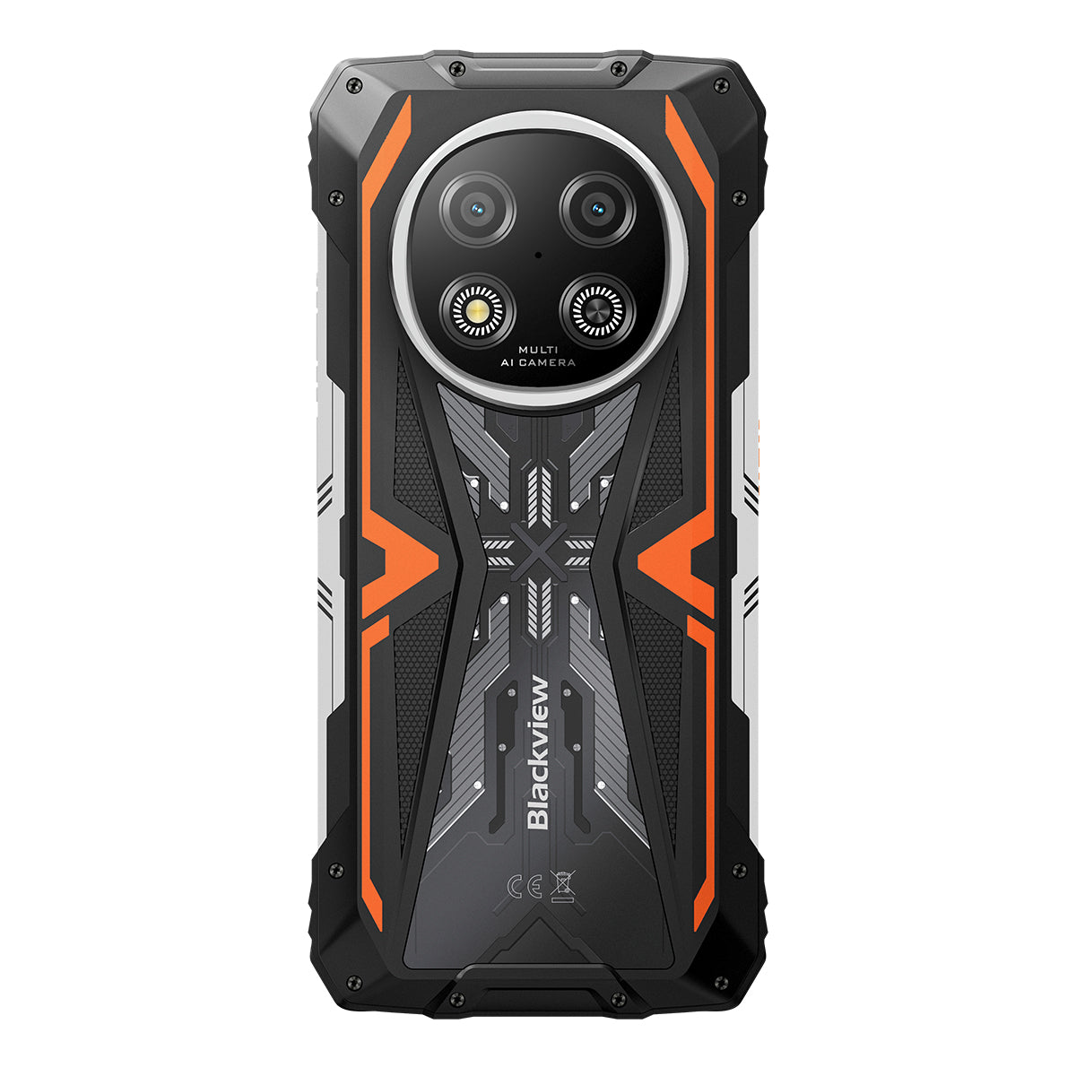Blackview ROCK 2 - 5G Rugged Smartphone 15000 mAh – 6,67" 120Hz UNISOC T8100 AI Kamera IP68/IP69K