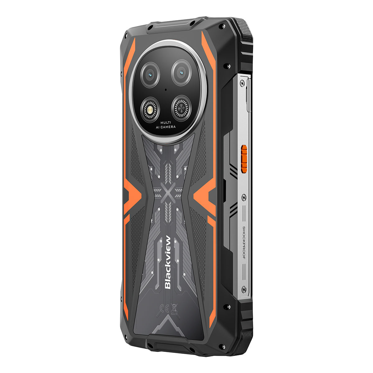 Blackview ROCK 2 - 5G Rugged Smartphone 15000 mAh – 6,67" 120Hz UNISOC T8100 AI Kamera IP68/IP69K