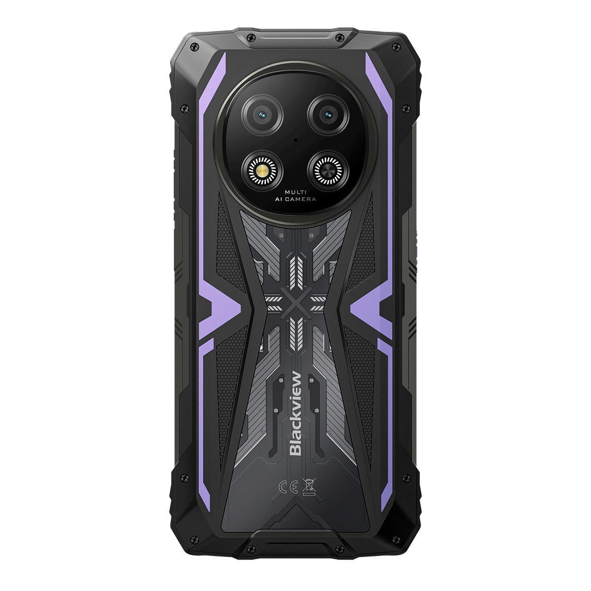 Blackview ROCK 2 - 5G Rugged Smartphone 15000 mAh – 6,67" 120Hz UNISOC T8100 AI Kamera IP68/IP69K