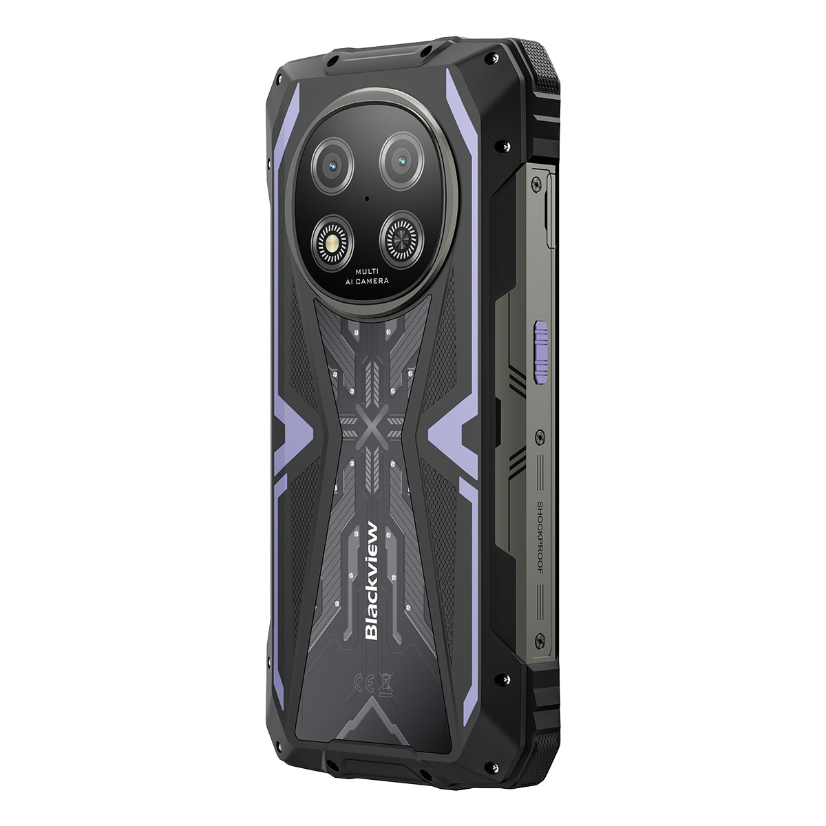 Blackview ROCK 2 - 5G Rugged Smartphone 15000 mAh – 6,67" 120Hz UNISOC T8100 AI Kamera IP68/IP69K