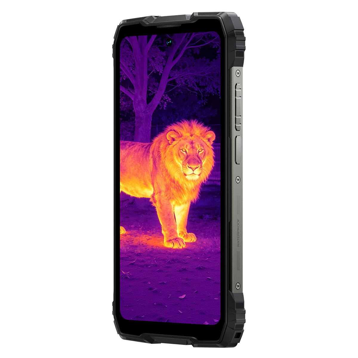 Blackview ROCK 3 – Outdoor-Smartphone 4G mit Infrarot-Wärmebildkamera, 120-Hz-Display 6,78", 108-MP-Kamera, Taschenlampe 400 lm
