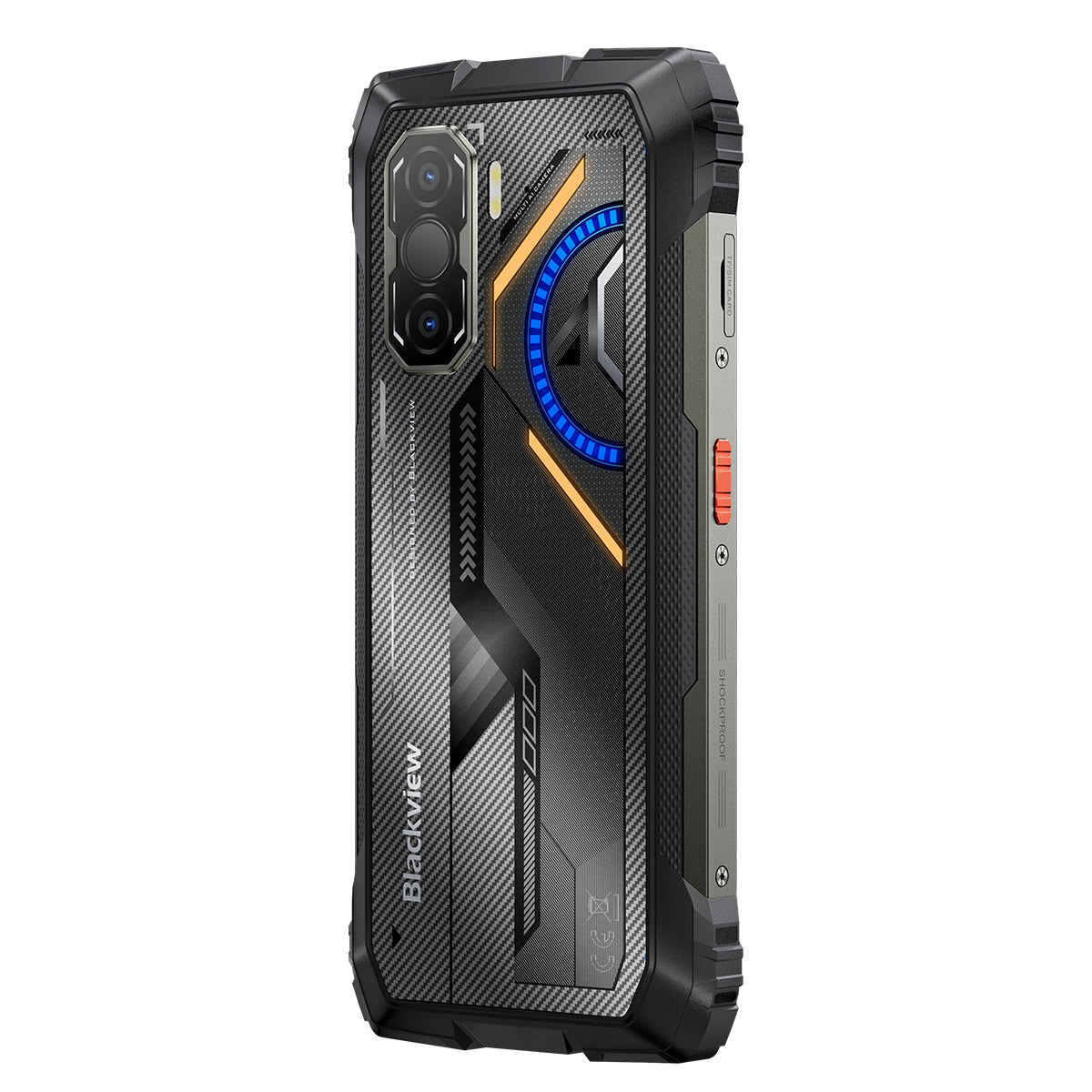 Blackview ROCK 3 – Outdoor-Smartphone 4G mit Infrarot-Wärmebildkamera, 120-Hz-Display 6,78", 108-MP-Kamera, Taschenlampe 400 lm