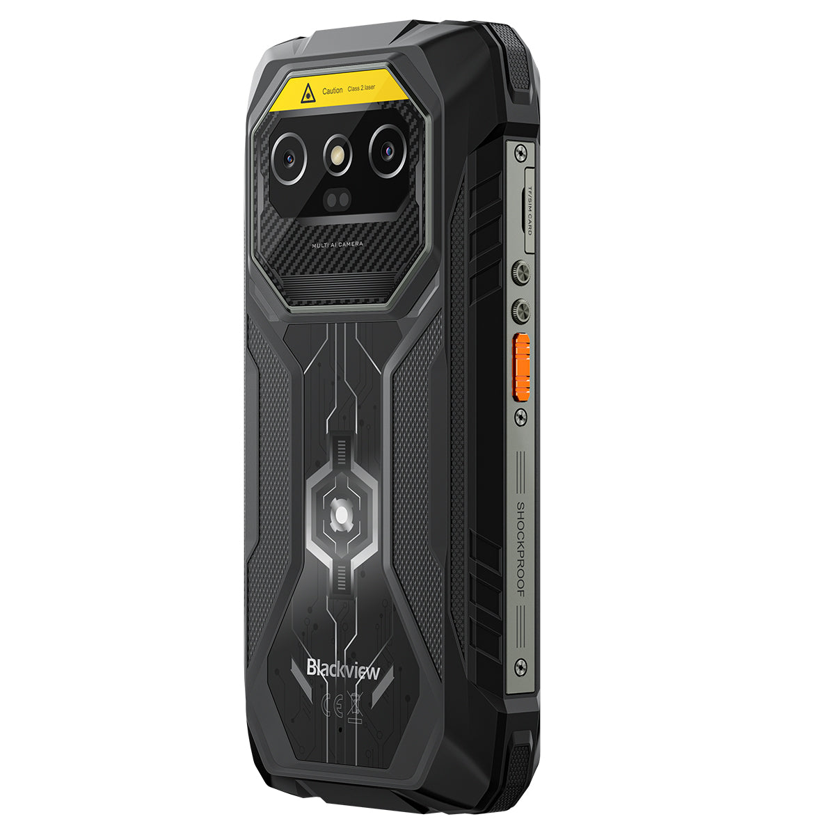 Blackview ROCK 1 Pro - Rugged Smartphone 15000 mAh mit 2D Barcode Scanner – 6,56" 90Hz Display, 4G, Nachtsichtkamera IP68/IP69K