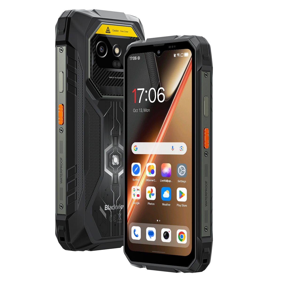 Blackview ROCK 1 Pro - Rugged Smartphone 15000 mAh mit 2D Barcode Scanner – 6,56" 90Hz Display, 4G, Nachtsichtkamera IP68/IP69K