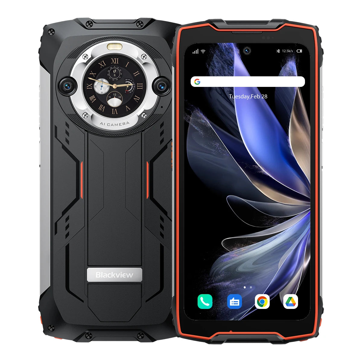 Blackview BV9300 PRO - - 15080mAh 4G Robuster Smartphone, 8/12GB+256GB, 6,7-Zoll-Hauptdisplay & 1,3-Zoll-rundes Sekundärdisplay,100LM Taschenlampe