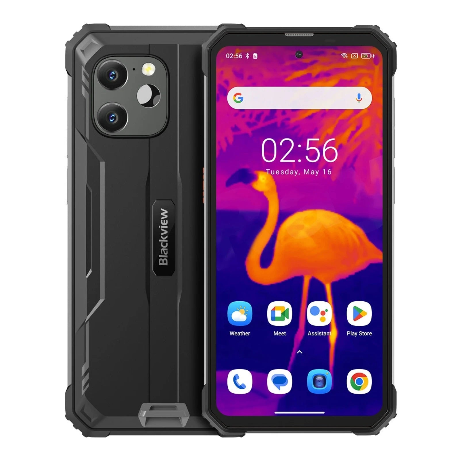 Blackview BV8900 - Outdoor Handy 6.5'' FHD+, 8+256GB, Mediatek MT6779 Helio P90, 10380mAh/33W, 64+16MP Kamera