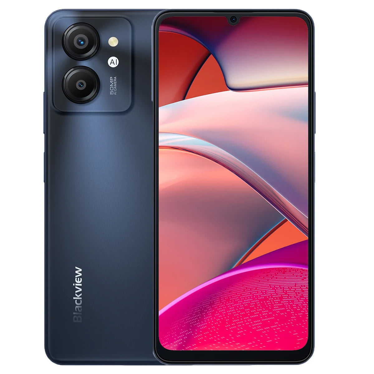 Blackview COLOR 8 - Smartphone Andriod 4G 6.75 Zoll, 8+128GB/256GB,50MP Kamera