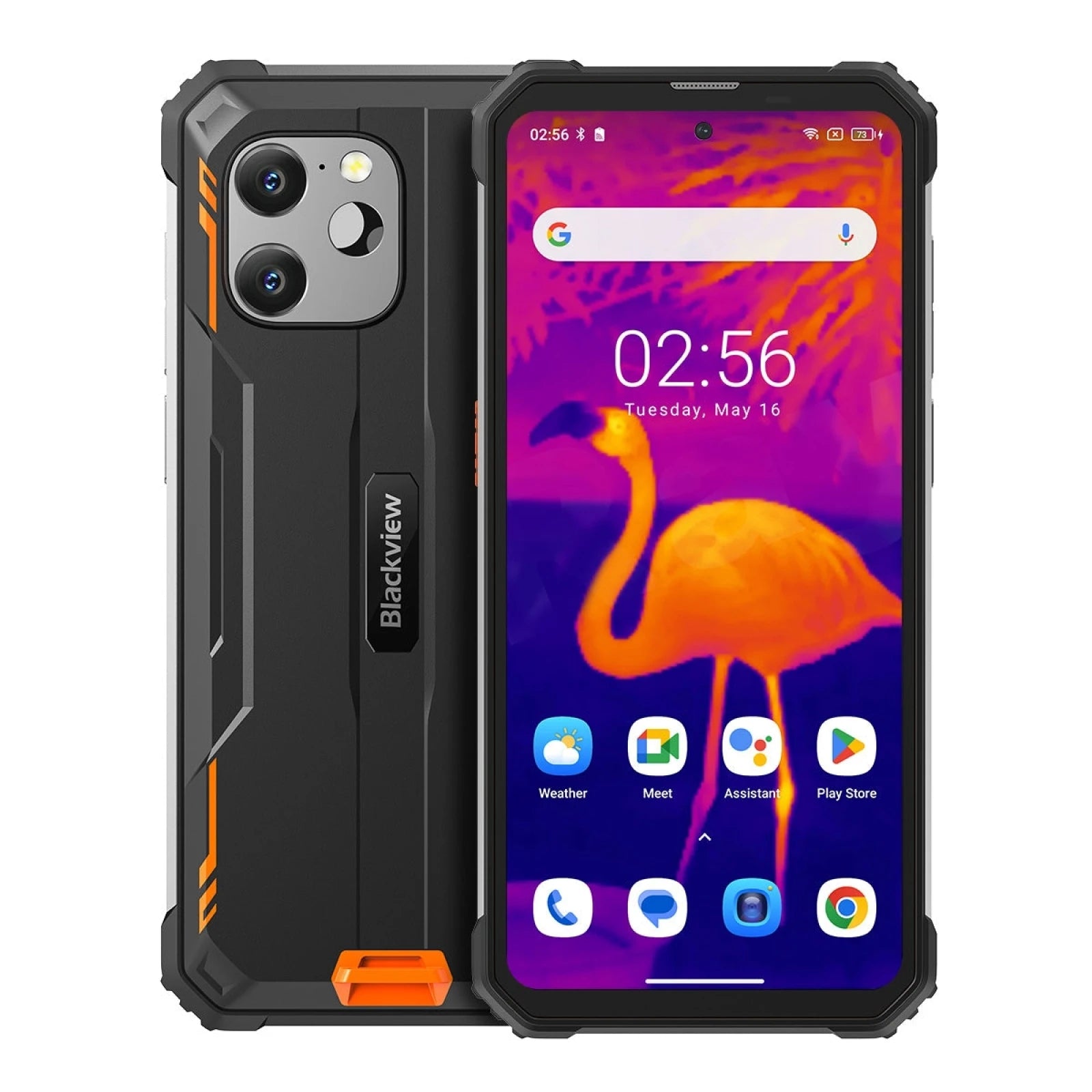 Blackview BV8900 - Outdoor Handy 6.5'' FHD+, 8+256GB, Mediatek MT6779 Helio P90, 10380mAh/33W, 64+16MP Kamera