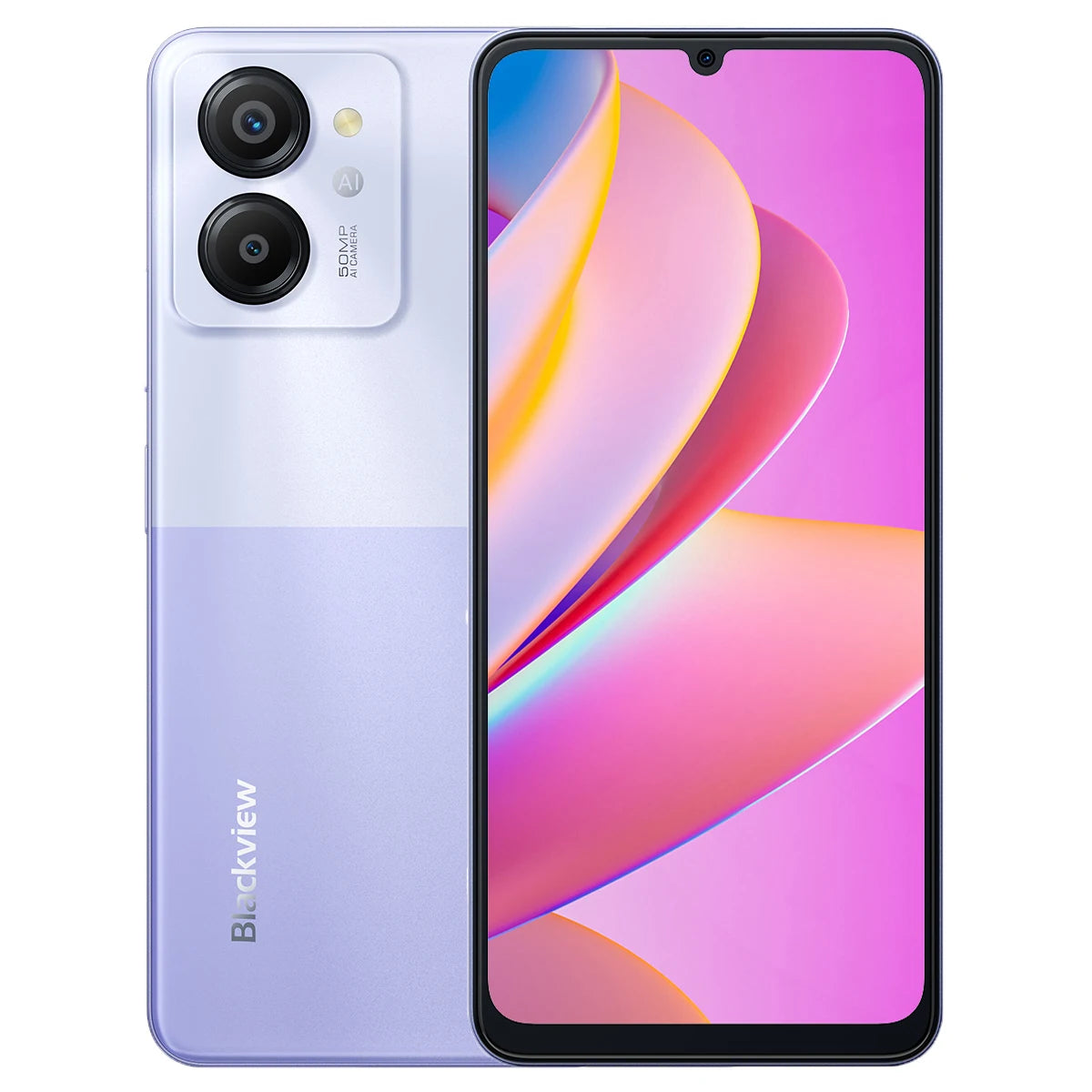 Blackview COLOR 8 - Smartphone Andriod 4G 6.75 Zoll, 8+128GB/256GB,50MP Kamera