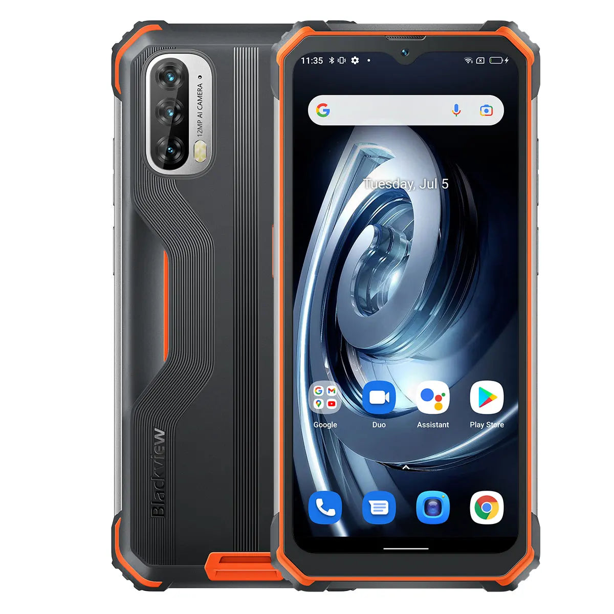 Blackview BV7100 - Outdoor Handy 6.58'' FHD+, 6+128GB, MediaTek Helio G85, 13000mAh/33W, 12+8MP Kamera