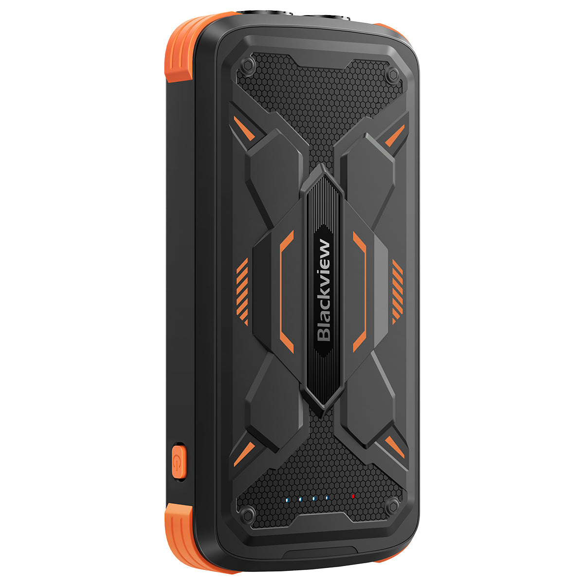 Blackview TERRA 20 – Robuste Powerbank IP54 20 000 mAh | 5 Ladeanschlüsse, Integrierte Doppel-Taschenlampe