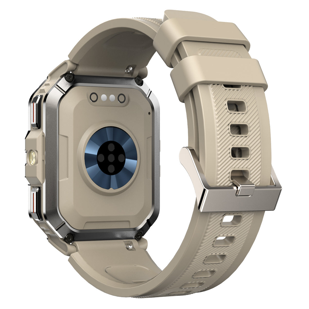 Blackview W70 Pro - Smartwatch Outdoor 2,01 Zoll mit LED-Taschenlampe – Militär Fitness Tracker 900 mAh IP68 Wasserdicht