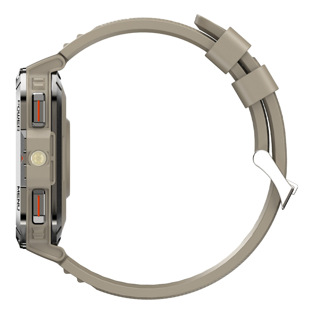 Blackview W70 Pro - Smartwatch Outdoor 2,01 Zoll mit LED-Taschenlampe – Militär Fitness Tracker 900 mAh IP68 Wasserdicht