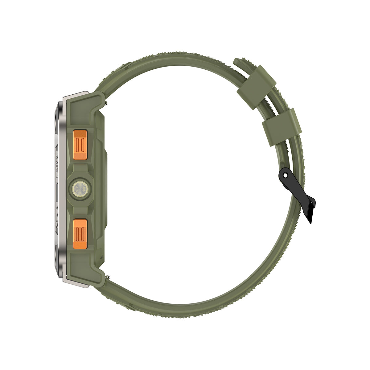 Blackview W80 Pro - Smartwatch GPS Outdoor 1,91 Zoll mit LED-Taschenlampe – 900 mAh Akku Militär Fitness Tracker IP68 Wasserdicht