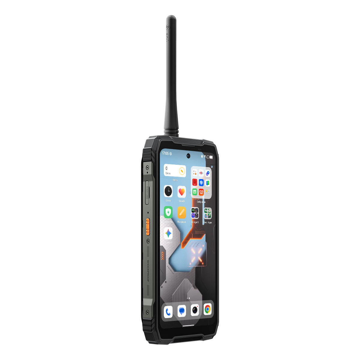 Blackview XPLORE 1 Walkie Talkie - 5G Outdoor Smartphone 6,78" 120 Hz Hauptdisplay, 2,01" Zweitdisplay & 20.000 mAh Akku