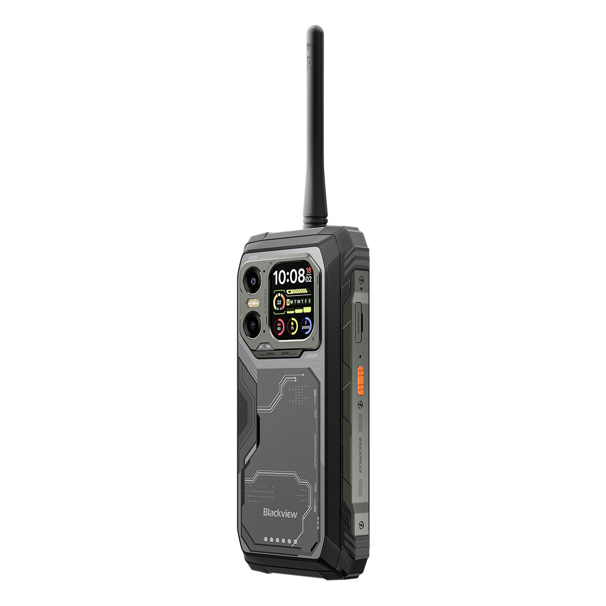 Blackview XPLORE 1 Walkie Talkie - 5G Outdoor Smartphone 6,78" 120 Hz Hauptdisplay, 2,01" Zweitdisplay & 20.000 mAh Akku