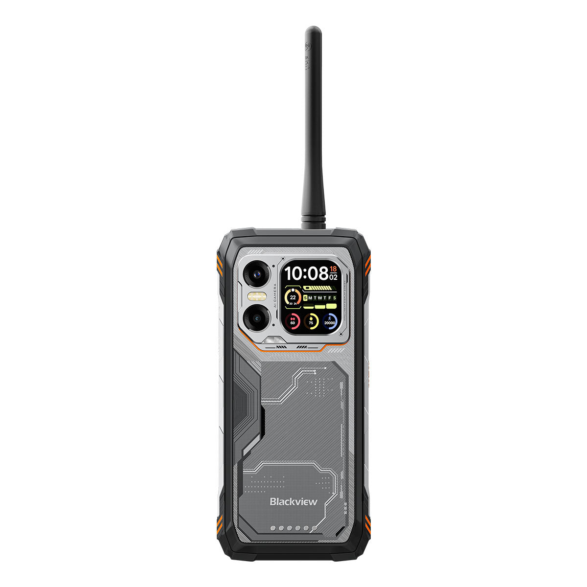 Blackview XPLORE 1 Walkie Talkie - 5G Outdoor Smartphone 6,78" 120 Hz Hauptdisplay, 2,01" Zweitdisplay & 20.000 mAh Akku
