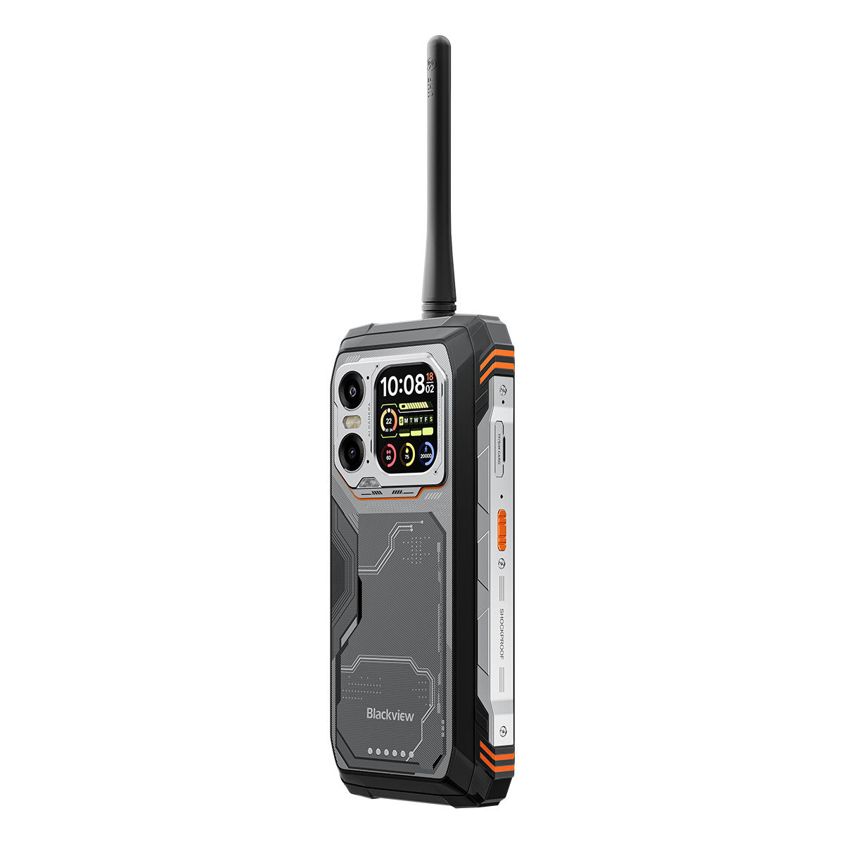 Blackview XPLORE 1 Walkie Talkie - 5G Outdoor Smartphone 6,78" 120 Hz Hauptdisplay, 2,01" Zweitdisplay & 20.000 mAh Akku