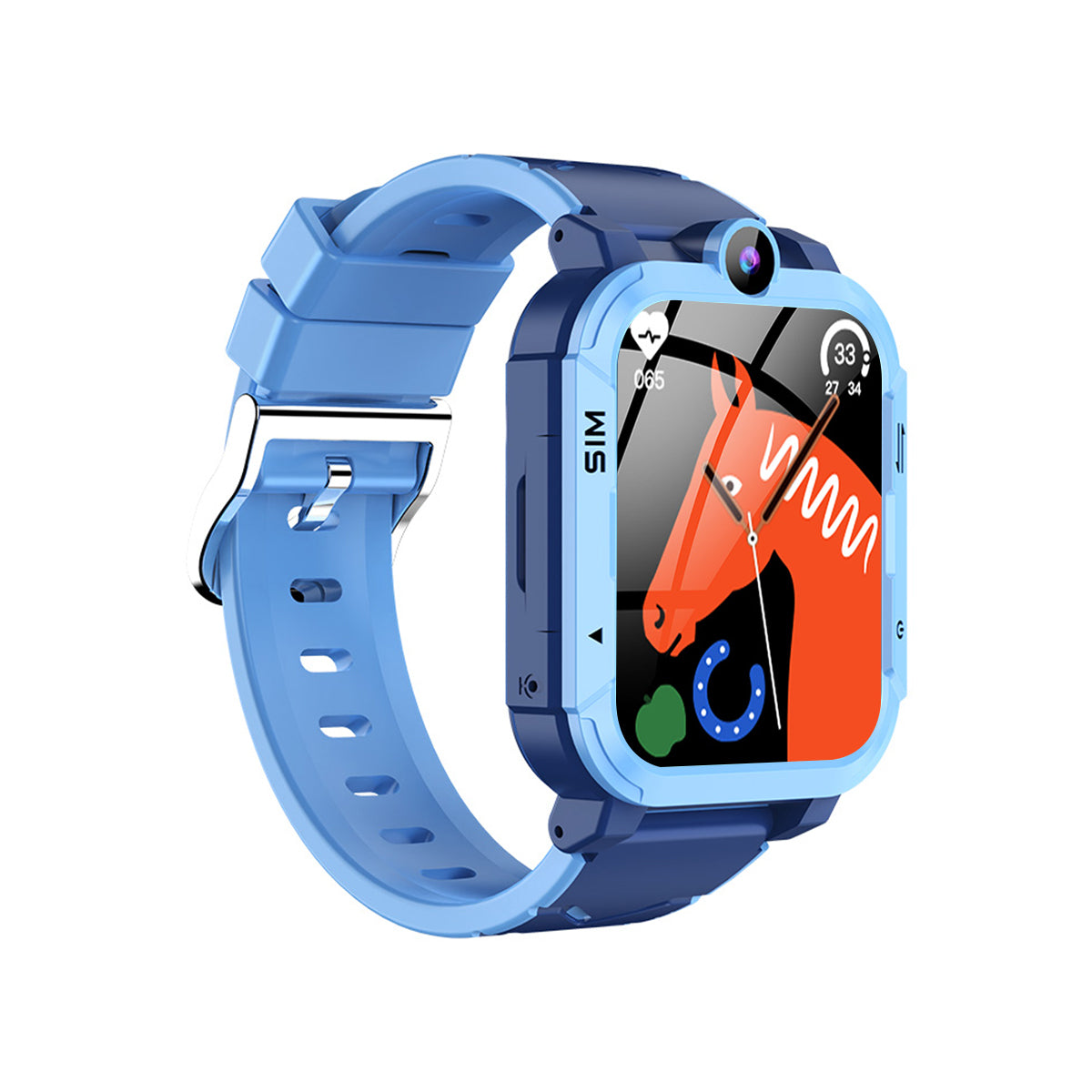 Blackview Z20 - Montre Connectée Pour Enfants 1.83'' IP67 Wasserdicht GPS Tracker 4G-Videoanruf