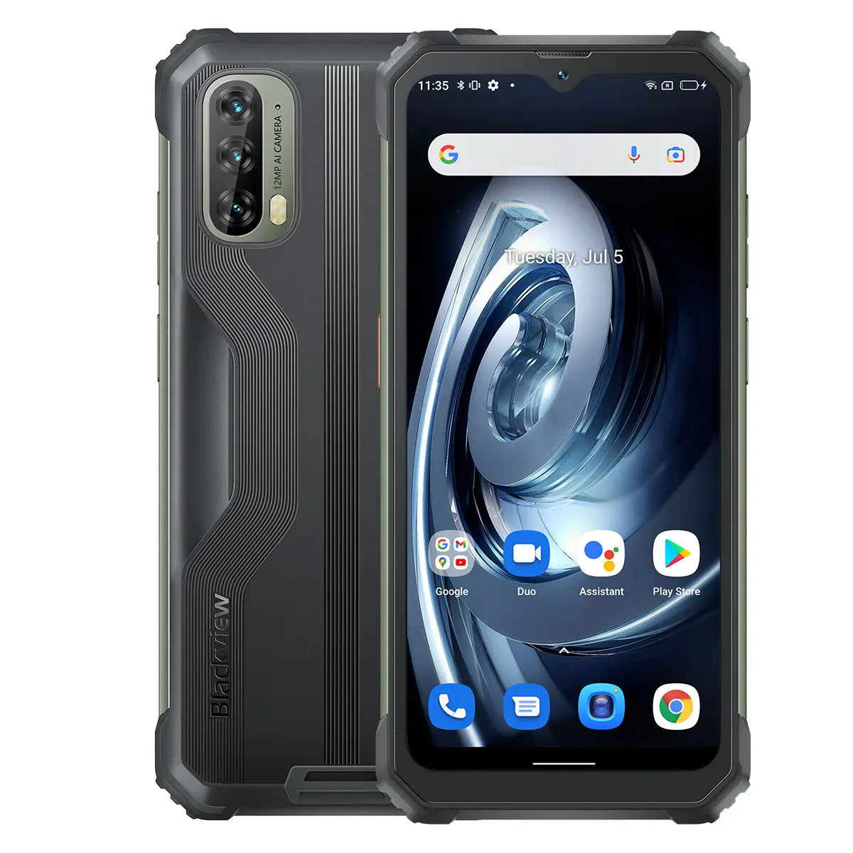 Blackview BV7100 - Outdoor Handy 6.58'' FHD+, 6+128GB, MediaTek Helio G85, 13000mAh/33W, 12+8MP Kamera