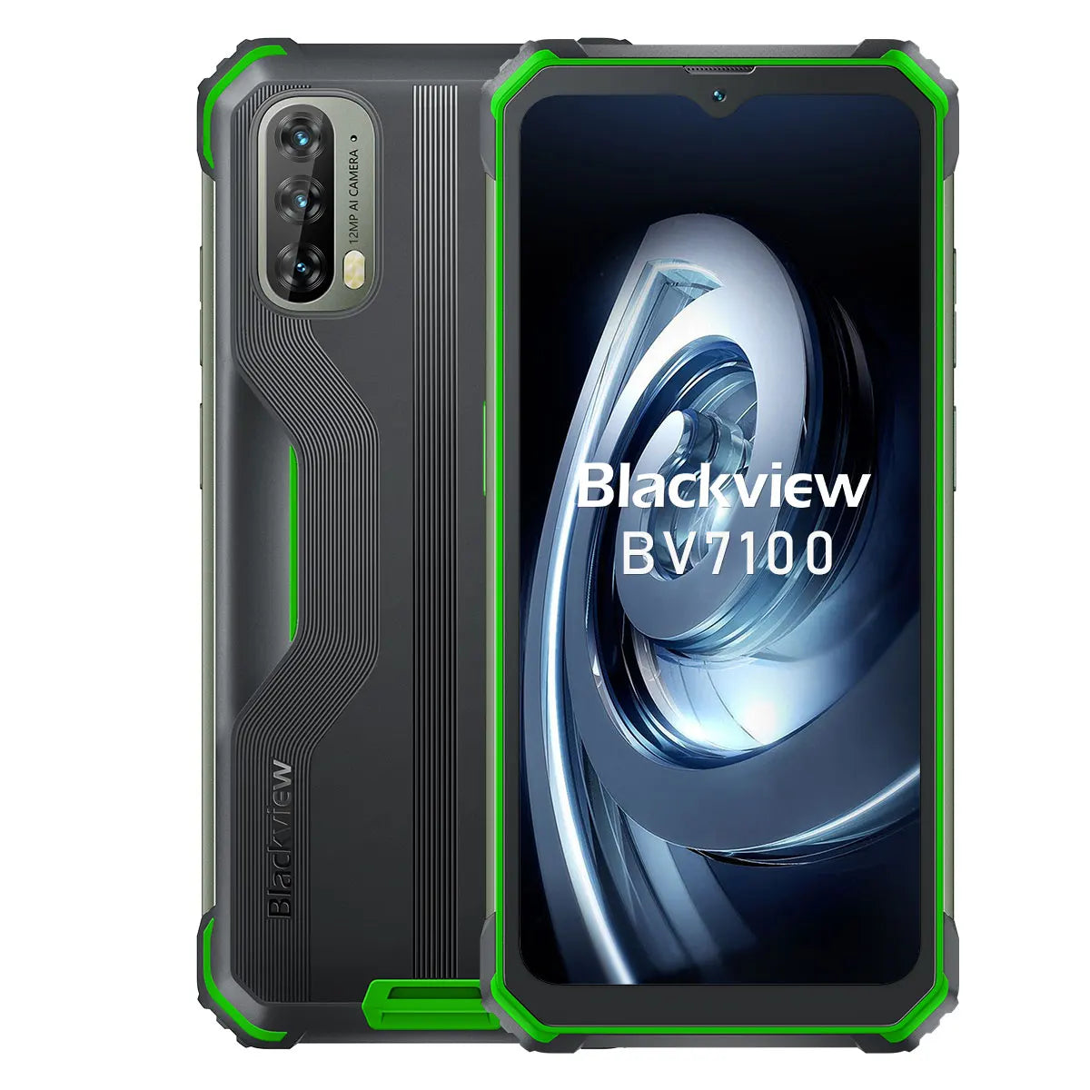 Blackview BV7100 - Outdoor Handy 6.58'' FHD+, 6+128GB, MediaTek Helio G85, 13000mAh/33W, 12+8MP Kamera
