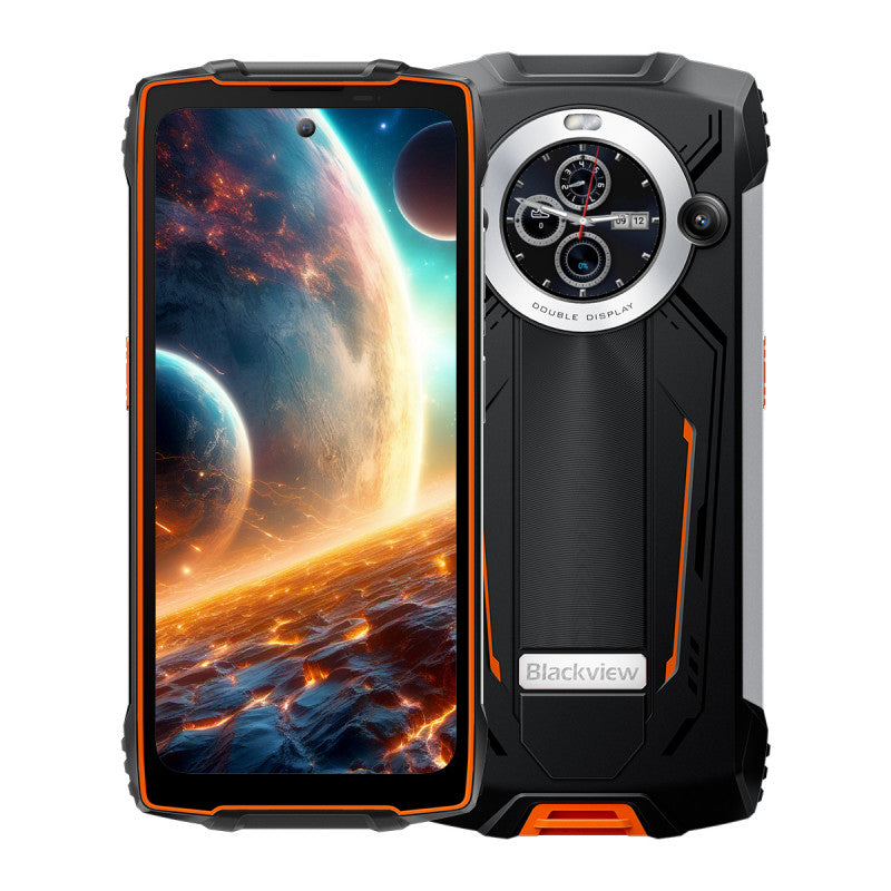 Blackview BV8200 - Outdoor Handy mit 170 LM Taschenlampe & 1,3" Secondary Display, 6,5" 120Hz + 1,3", 12+256GB, 8800mAh
