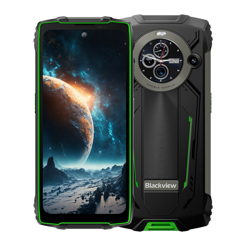 Blackview BV8200 - Outdoor Handy mit 170 LM Taschenlampe & 1,3" Secondary Display, 6,5" 120Hz + 1,3", 12+256GB, 8800mAh