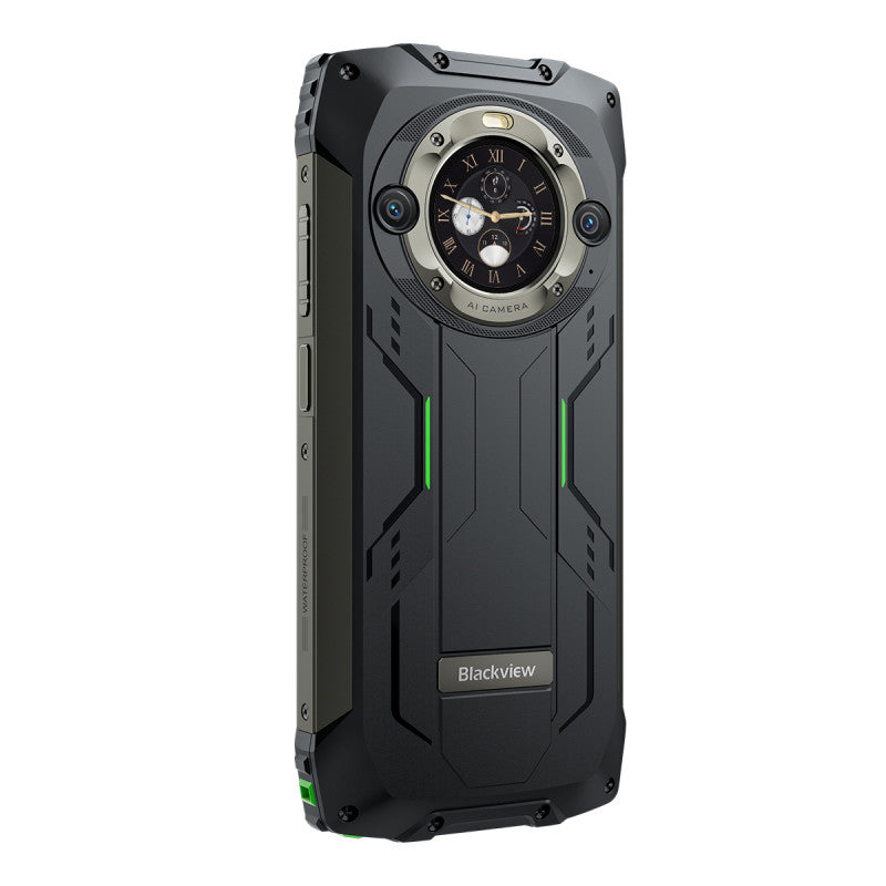 Blackview BV9300 PRO - - 15080mAh 4G Robuster Smartphone, 8/12GB+256GB, 6,7-Zoll-Hauptdisplay & 1,3-Zoll-rundes Sekundärdisplay,100LM Taschenlampe