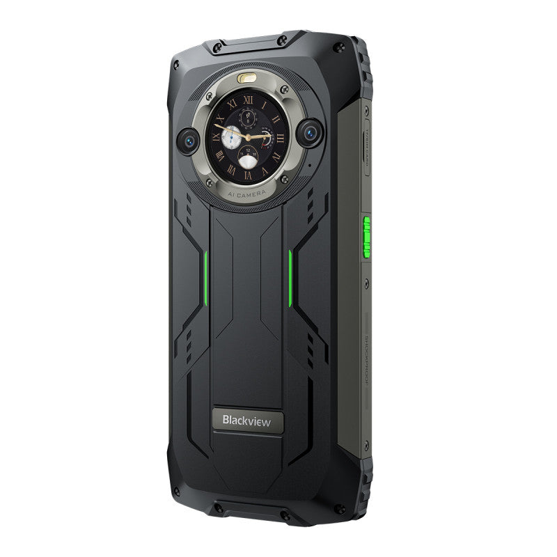 Blackview BV9300 PRO - - 15080mAh 4G Robuster Smartphone, 8/12GB+256GB, 6,7-Zoll-Hauptdisplay & 1,3-Zoll-rundes Sekundärdisplay,100LM Taschenlampe