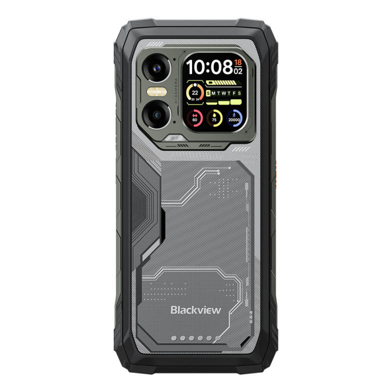 Blackview Xplore 1 - AI Robustes Smartphone 5G 6.78" 120Hz mit 170 LM Taschenlampe & 2,01"-Sekundärdisplay, 20 000 mAh, 12GB+256GB