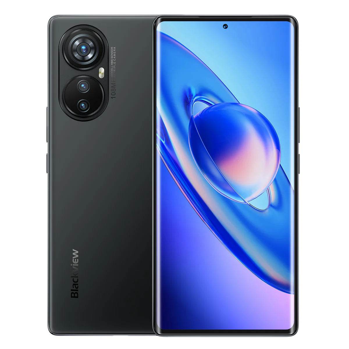 Blackview A200 Pro 6.67" AMOLED Curved 120Hz Display Helio G99 12+256GB 108MP Camera 4G Smartphone