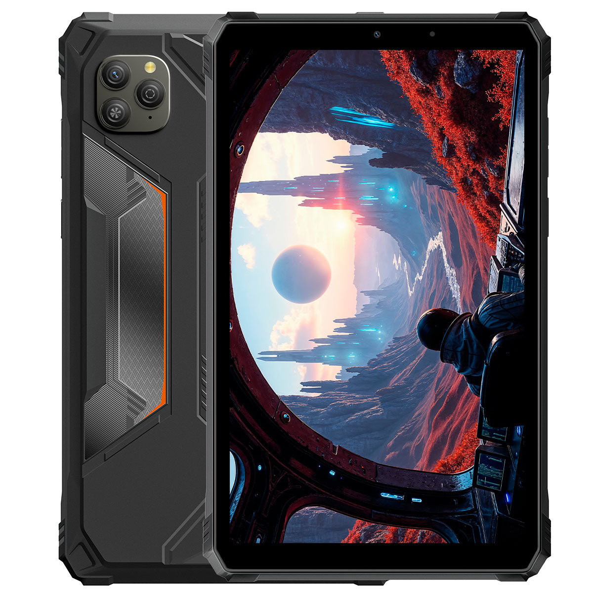 Blackview Active 5 - Rugged Tablet, 8,68-Zoll, 8 GB RAM, 128 GB Speicher, Android 15, 6600 mAh Akku, IP68/IP69K