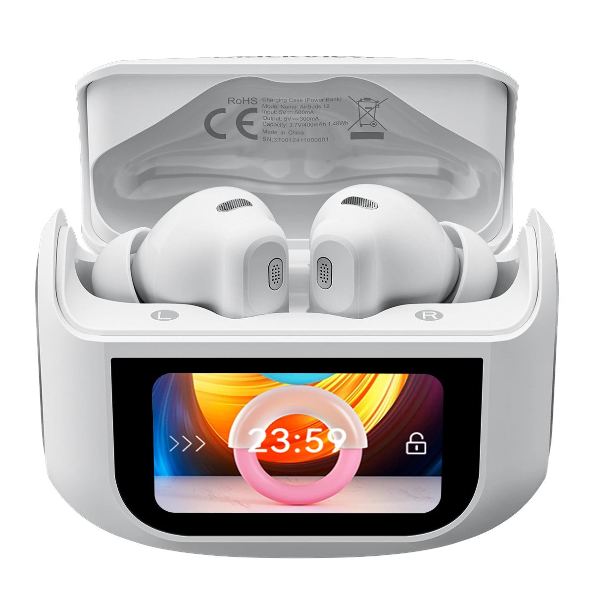 Blackview Airbuds 12 IPX7  TWS In-Ear-Kopfhörer ANC/ENC Aktive Geräuschunterdrückung