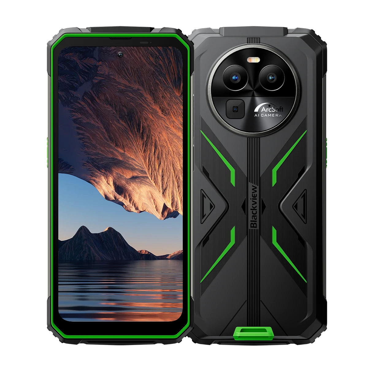 Blackview BV8100 - Outdoor Handy 6.5'' 2.5K Bildschirm, Doppel-LED-Taschenlampe, 8/12+256GB, MediaTek Helio G99, 120HZ, 8800mAh/45W, 50+32MP Kamera