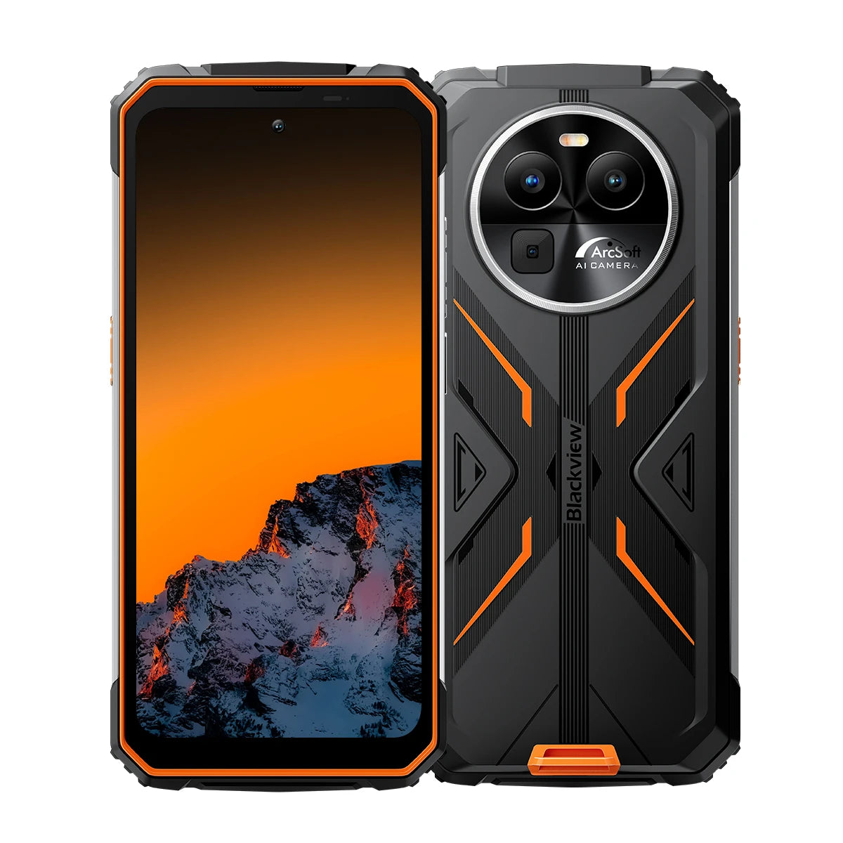 Blackview BV8100 - Outdoor Handy 6.5'' 2.5K Bildschirm, Doppel-LED-Taschenlampe, 8/12+256GB, MediaTek Helio G99, 120HZ, 8800mAh/45W, 50+32MP Kamera