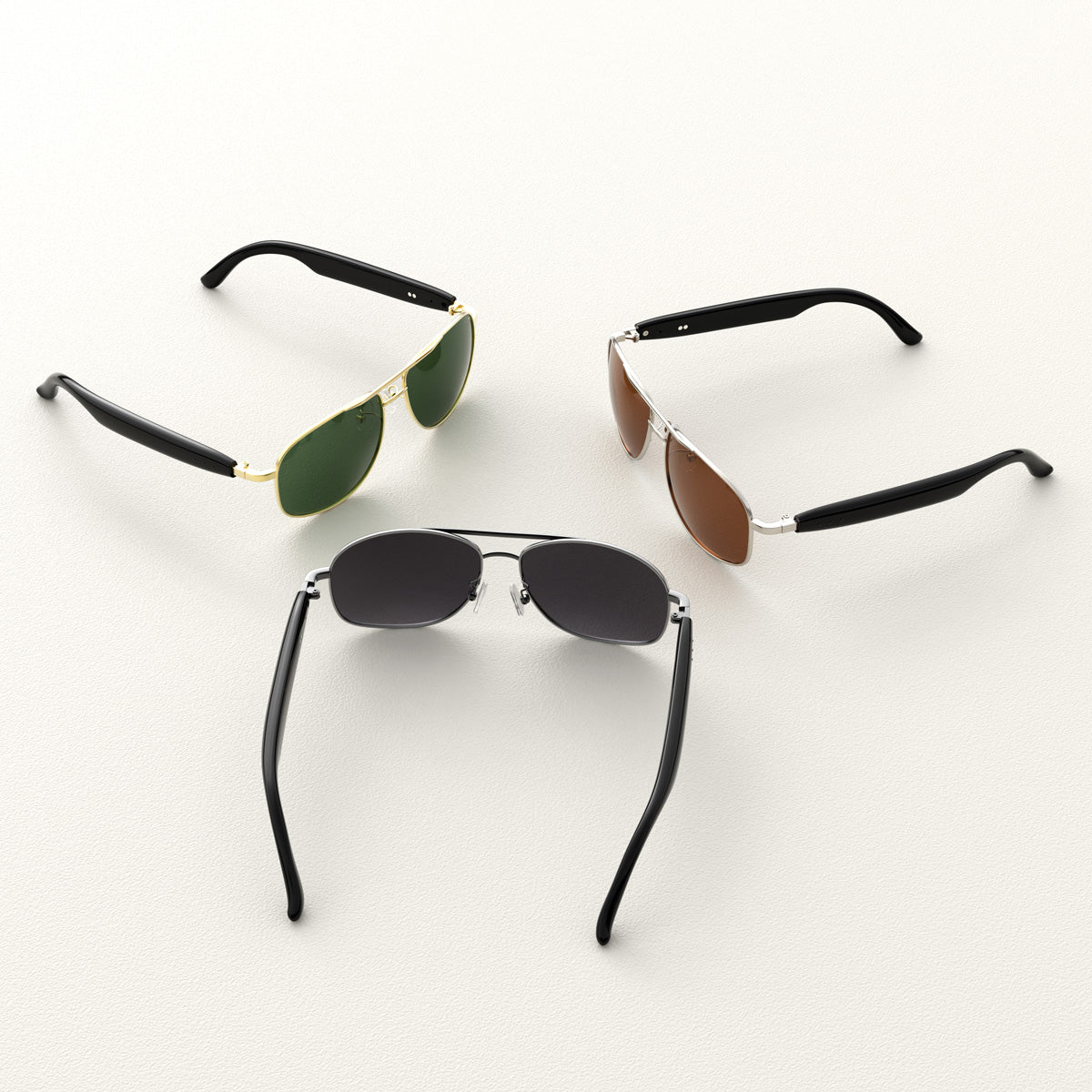 Blackview D1 Pro – Smart-Sonnenbrille mit Bluetooth | IP54, UV-Schutz, Open-Ear Stereo-Sound, Freisprechen, Sport & Outdoor